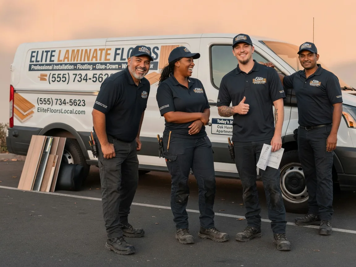 Laminate flooring installation company in Hennepin, OK